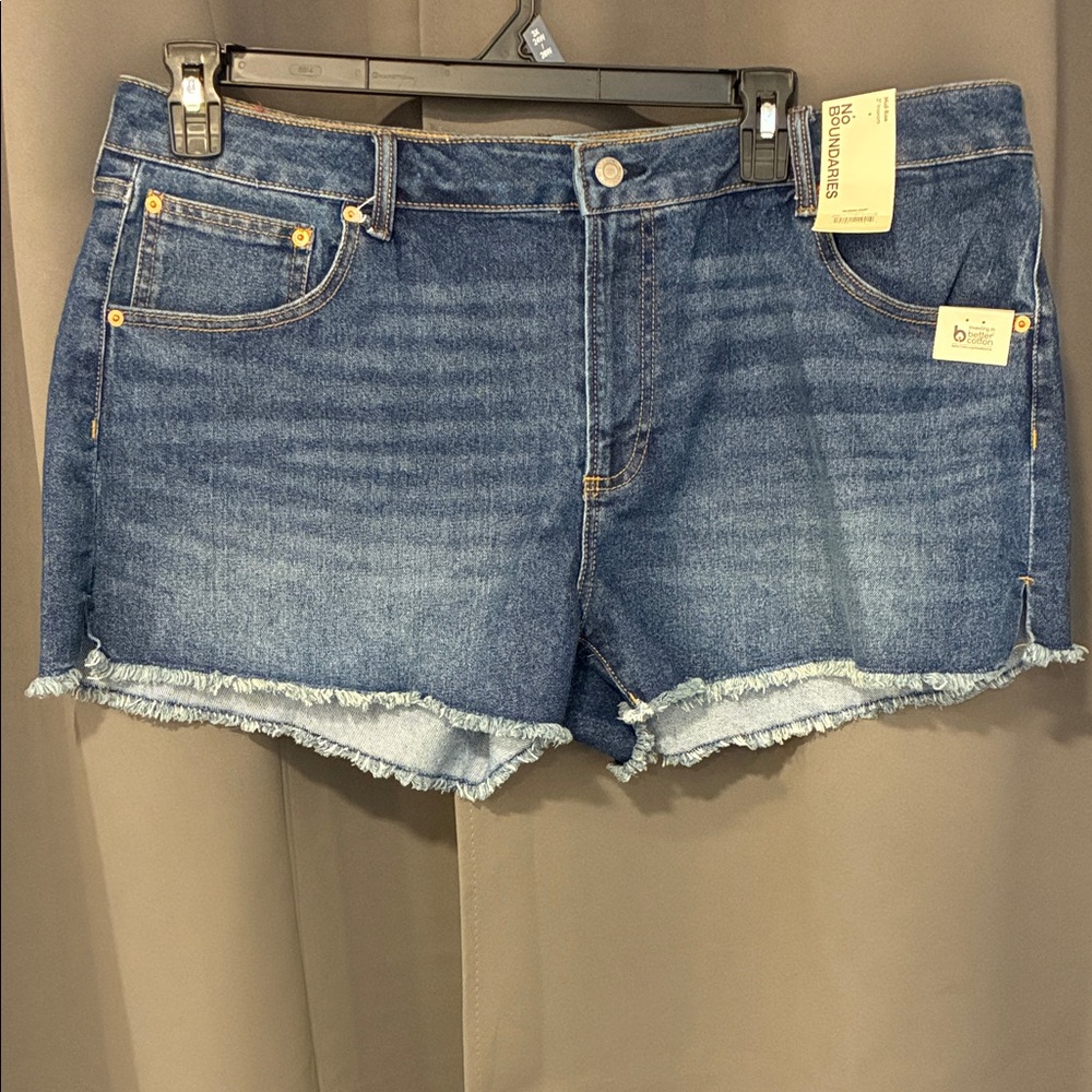 Universal Thread Frayed Hem Jean Shorts
